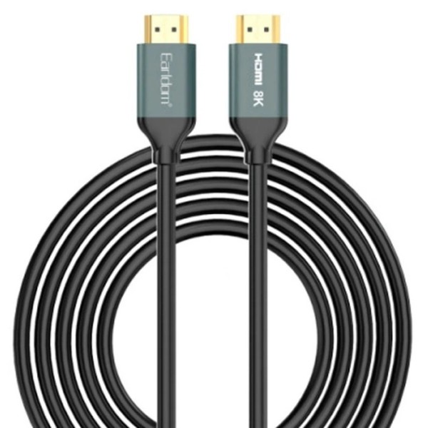 Фото - Кабель HDMI Earldom HDMI-HDMI ET-W30 8K/3M Black (HD-000004)